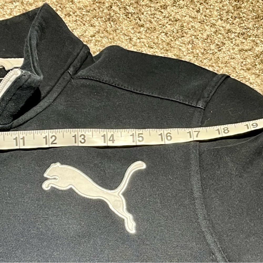 Men’s Zip-up Puma Sweatshirt Size L - Picture 2 of 8
